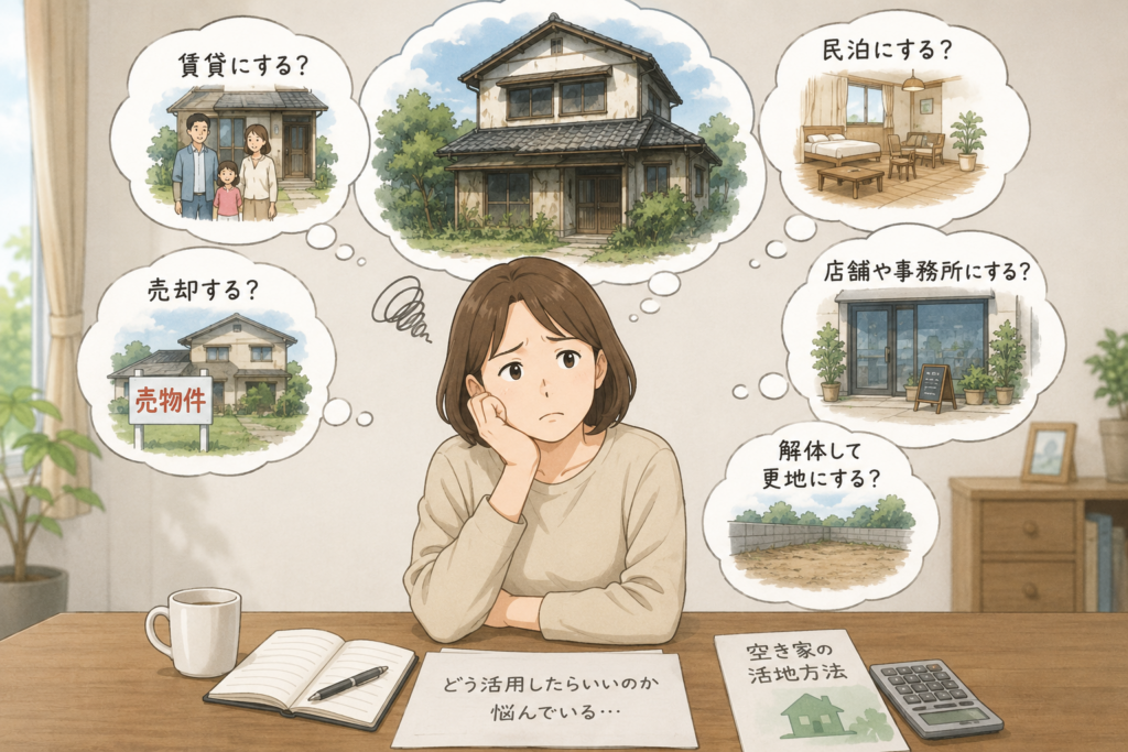 【相続した空き家、どうする？】持て余している空き家の活用方法を熊本の不動産会社が分かりやすく解説