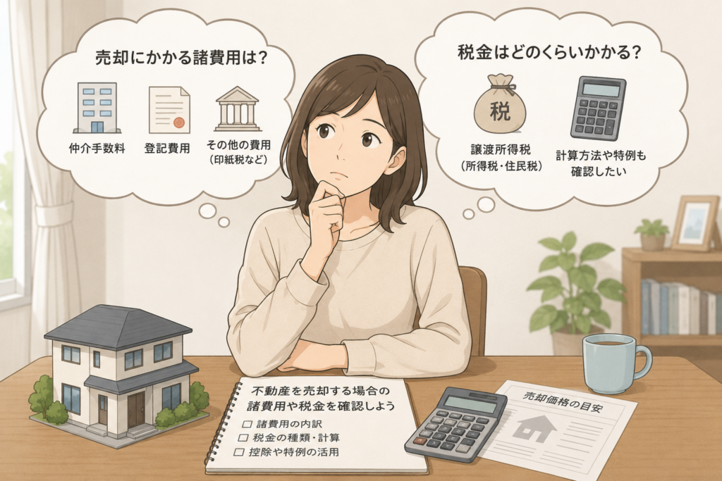 【熊本で不動産売却をお考えの方へ】不動産売却にかかる諸費用と税金をわかりやすく解説！