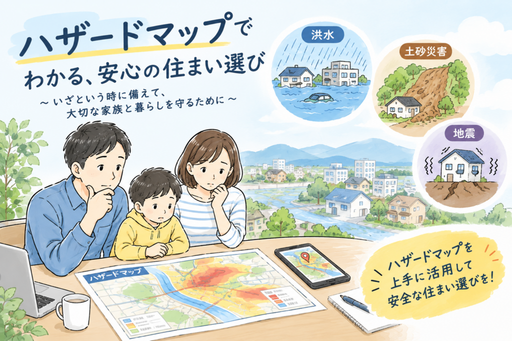 熊本で不動産を購入するならハザードマップを確認！土地選びで知っておきたい災害リスク